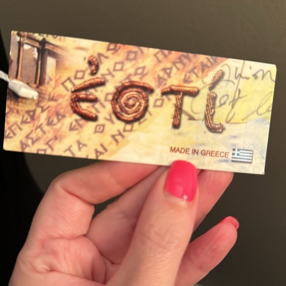 NWT Black dress from Greece size 3 Greece I usually wear a medium in US. - Picture 7 of 8